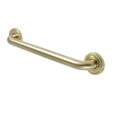 Laurel Contemporary Grab Bar, 20-13/16" L, 17 ga. Brass, Brushed Brass DR814167